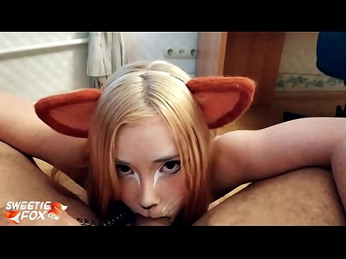❤️ Kitsune gbe dick ati pẹlu ni ẹnu rẹ ❤️❌  si wa